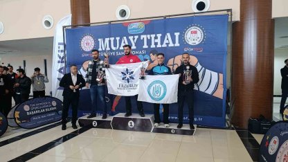 ÜNİLİG Muay Thai Türkiye Şampiyonası’nda BEÜ zirvede