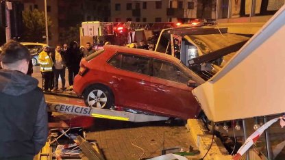 Üsküdar’daki iş yeri kazasının güvenlik kamerası görüntüleri ortaya çıktı