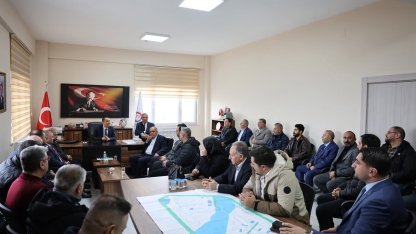 Vali Taşolar, Organize Sanayi Bölgesi’nde yatırımcılarla buluştu