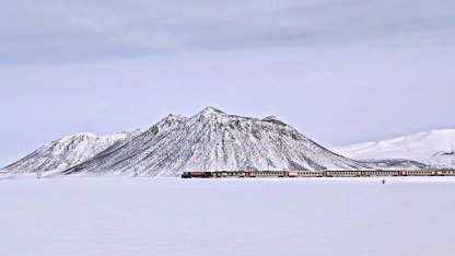 Van Gölü Ekspresi’nin Kirkor Dağı eteklerindeki manzarası hayran bıraktı
