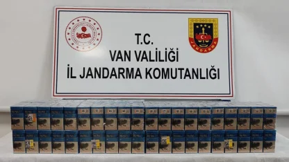 Van’da 720 paket gümrük kaçağı sigara ele geçirildi