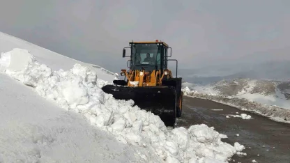 Van’da kar nedeniyle kapanan 67 yerleşim yerinin yolu açılıyor