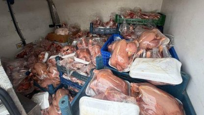 Van’da sağlık ve sevk belgeleri bulunmayan 200 tavuk ele geçirildi