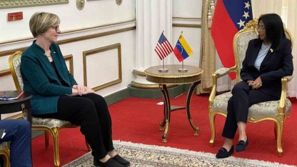 Venezuela Geçici Devlet Başkanı Rodriguez, ABD’li temsilciyle görüştü