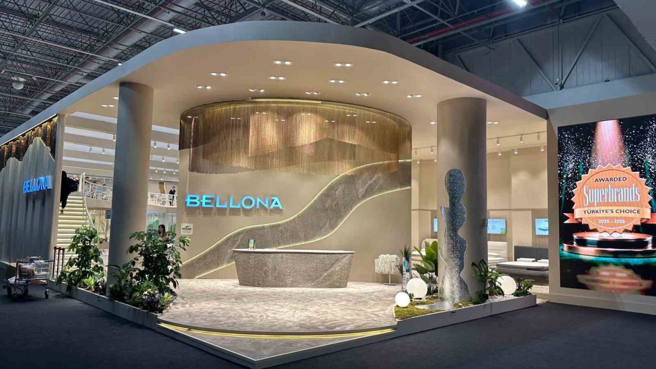 Yeni sezon koleksiyonlarıyla Bellona, Uluslararası Mobilya Fuarı’nda yoğun ilgi gördü