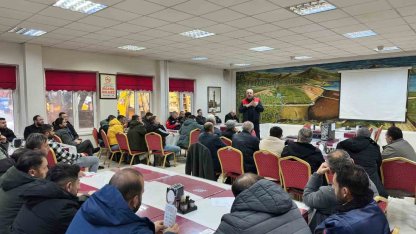 Yozgat Belediyesi İtfaiye ekipleri İl Özel İdare’de 50 personele eğitim verdi