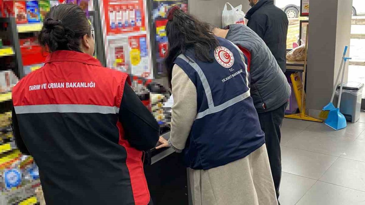 Yozgat’ta Ramazan öncesi denetim: 32 işletme, bin 554 ürün incelendi