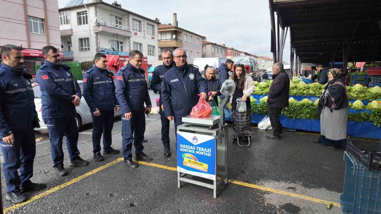 Zabıta ekiplerinden fırın, pazar ve market denetimi