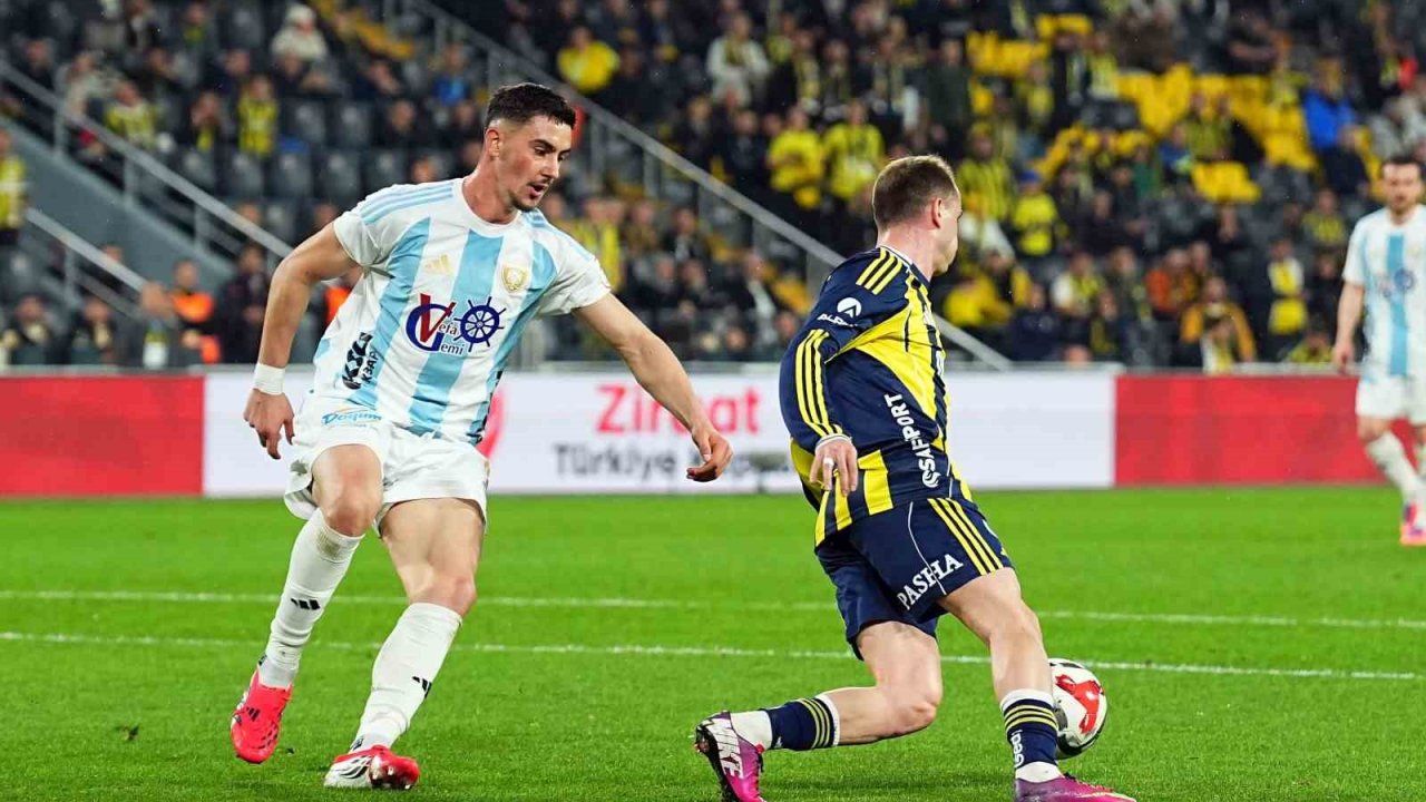 Ziraat Türkiye Kupası: Fenerbahçe: 0 - Erzurumspor FK: 1 (İlk yarı)