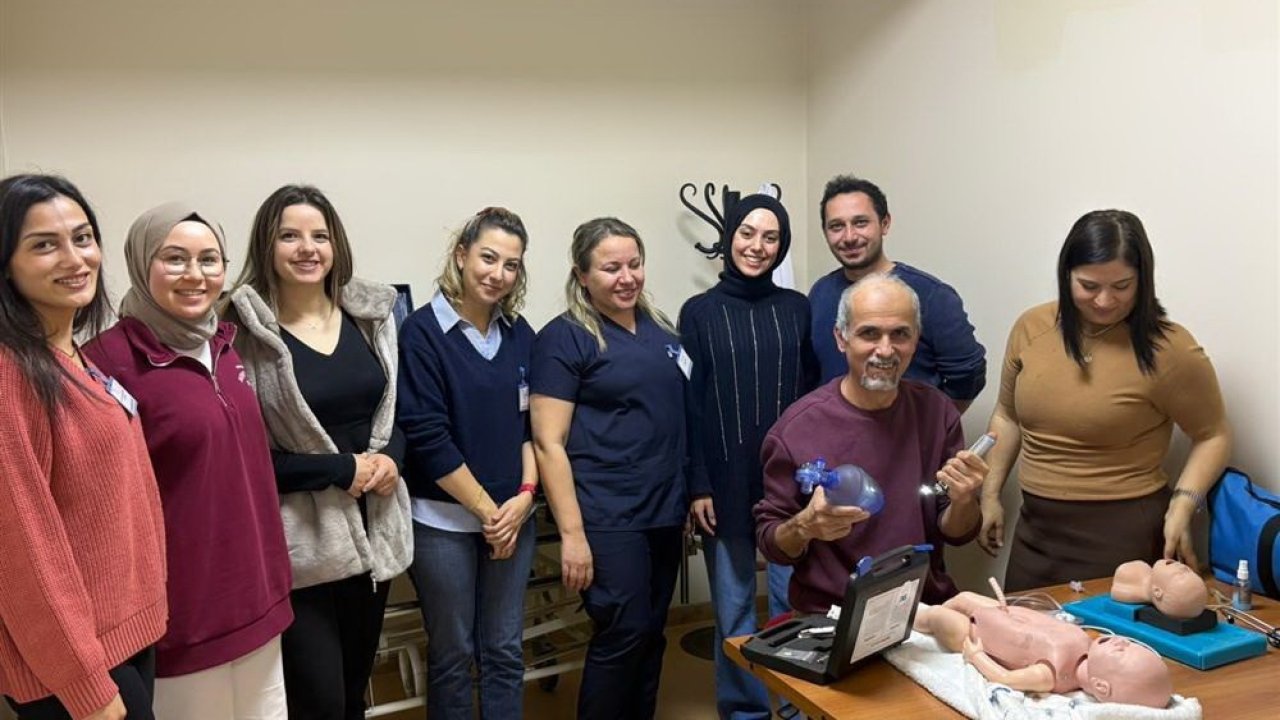 Zonguldak’ta sağlıkçılara ‘hayat kurtaran’ eğitim