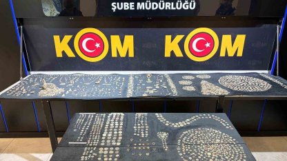 30 milyon liralık tarihi eser ele geçirildi