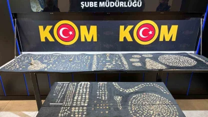 30 milyon liralık tarihi eser ele geçirildi