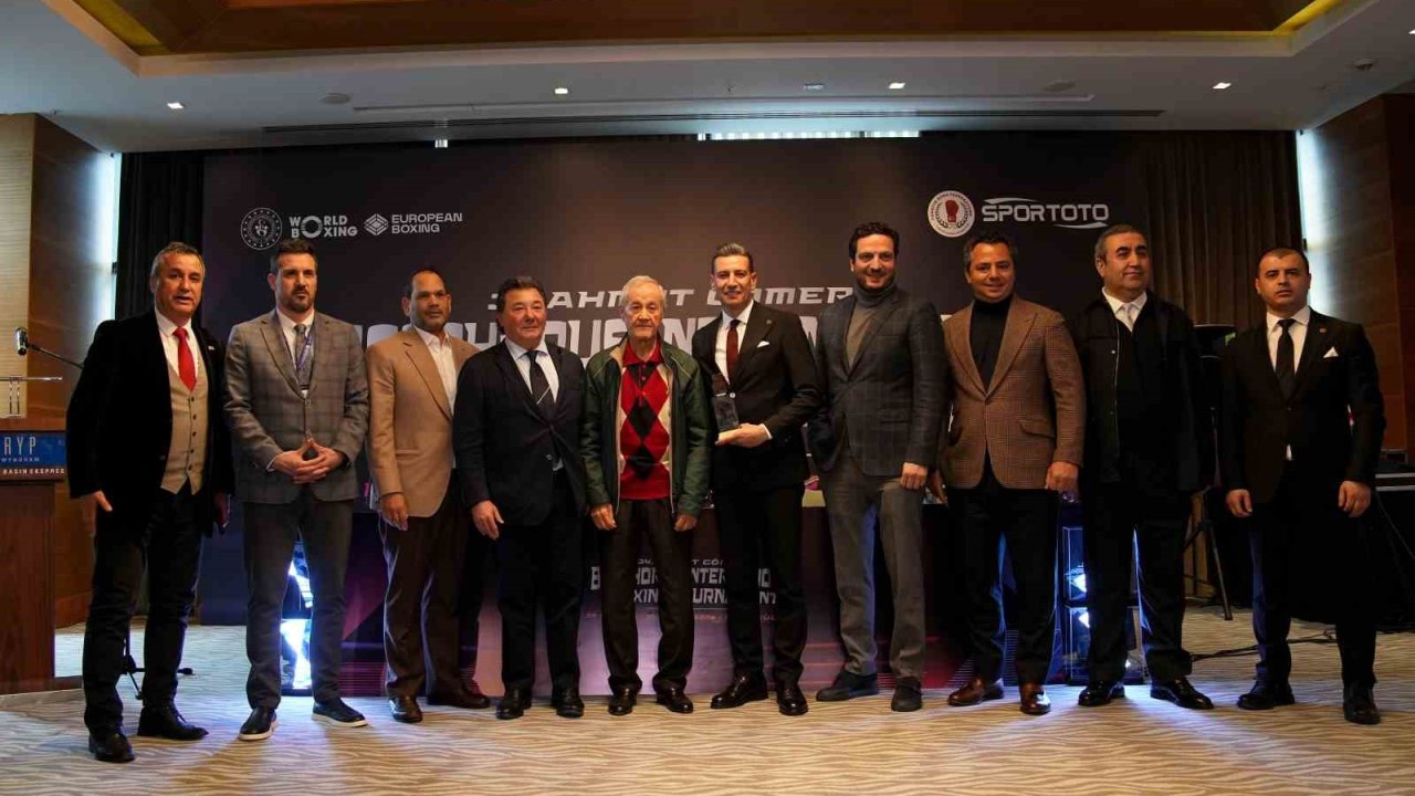 34. Uluslararası Ahmet Cömert Boks Turnuvası’nın basın toplantısı düzenlendi