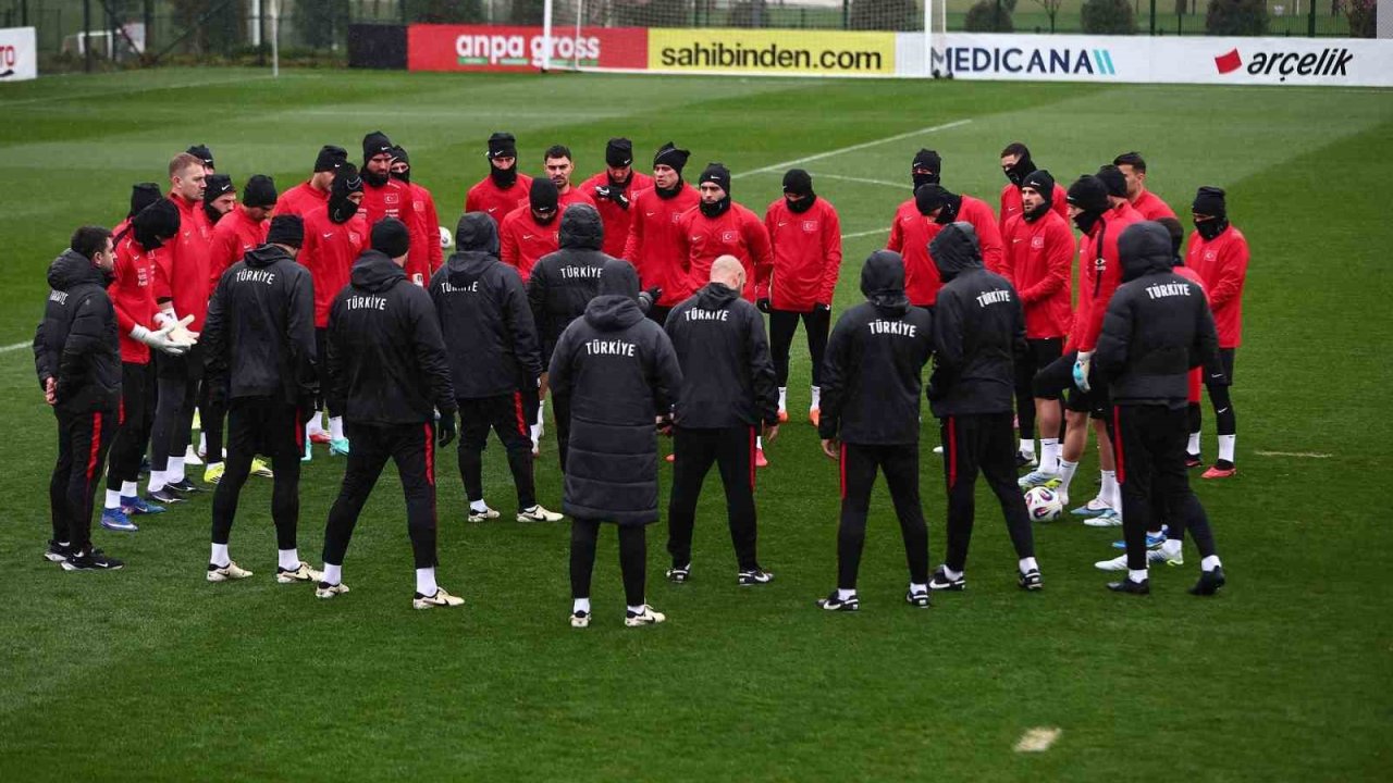 A Milli Takım, Kosova yolculuğu öncesi Riva’da çalıştı