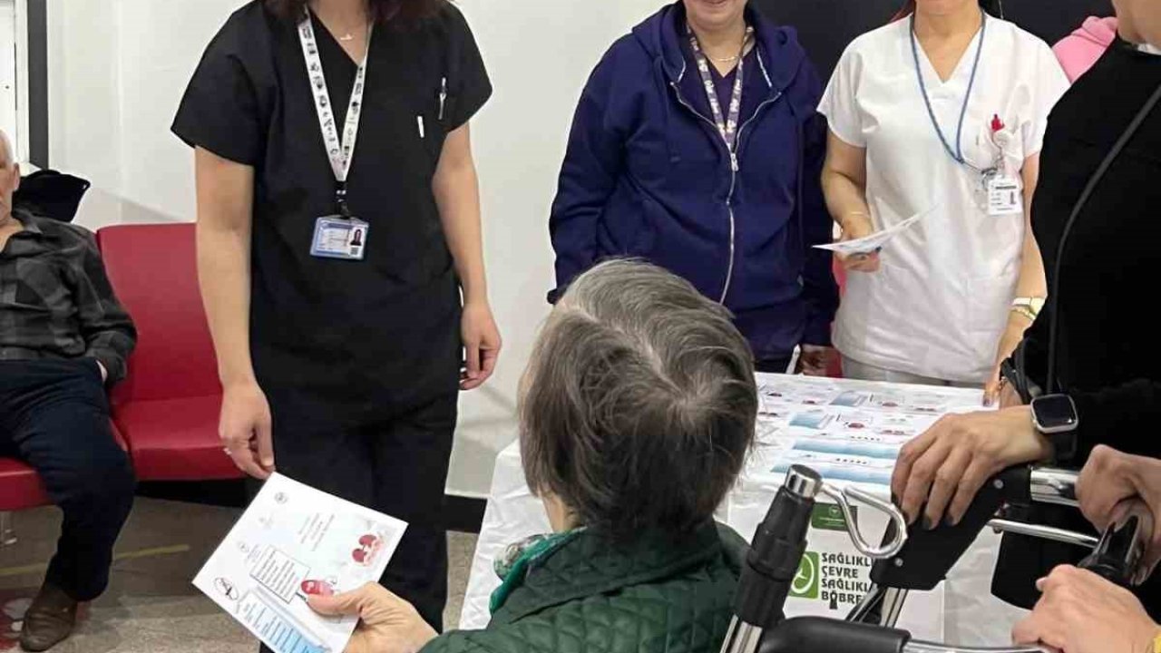 ADÜ Hastanesi’nde hastalara böbrek sağlığı anlatıldı