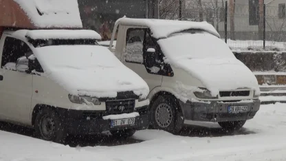 Ahlat’ta mart karı sürprizi: 11 köy yolu ulaşıma kapandı