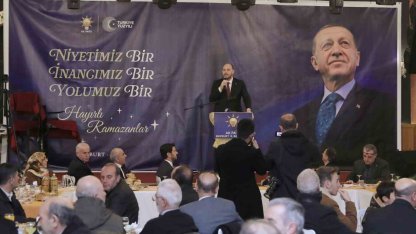 AK Parti Teşkilatı Bayburt’ta iftar sofrasında bir araya geldi