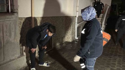 Aksaray’da apartmanda yangın paniği: 6 kişi dumandan etkilendi