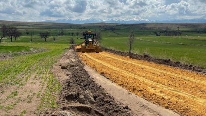 Aksaray’da stabilize yollarda bakım çalışmaları başladı