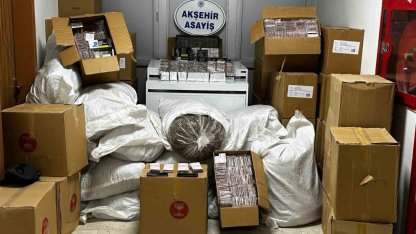 Akşehir’de kaçak tütün operasyonu