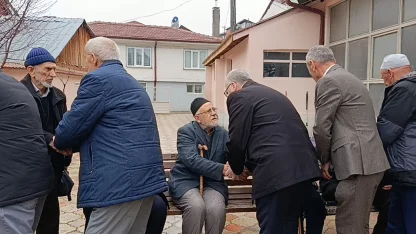Asırlık bayramlaşma geleneği Pazaryeri’nde coşkuyla sürdü