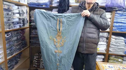 Asırlık Maraş abaları Tarihi Taş Han Çarşısı’nda yaşatılıyor