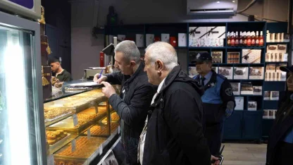 Ataşehir’de bayram öncesi sıkı denetim: Üretim noktaları mercek altında