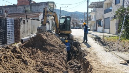 Aydın Büyükşehir’den Söke’de altyapı yatırımı