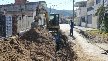 Aydın Büyükşehir’den Söke’de altyapı yatırımı