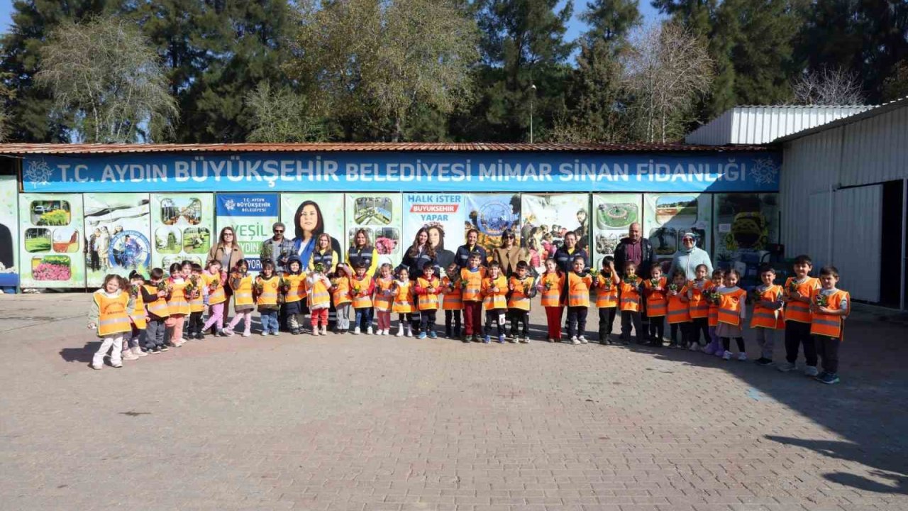 Aydın’da öğrenciler doğa sevgisini öğreniyor
