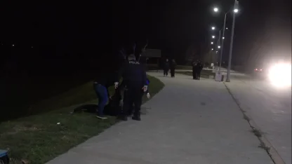 Bafra’da alkollü kadın ekipleri alarma geçirdi