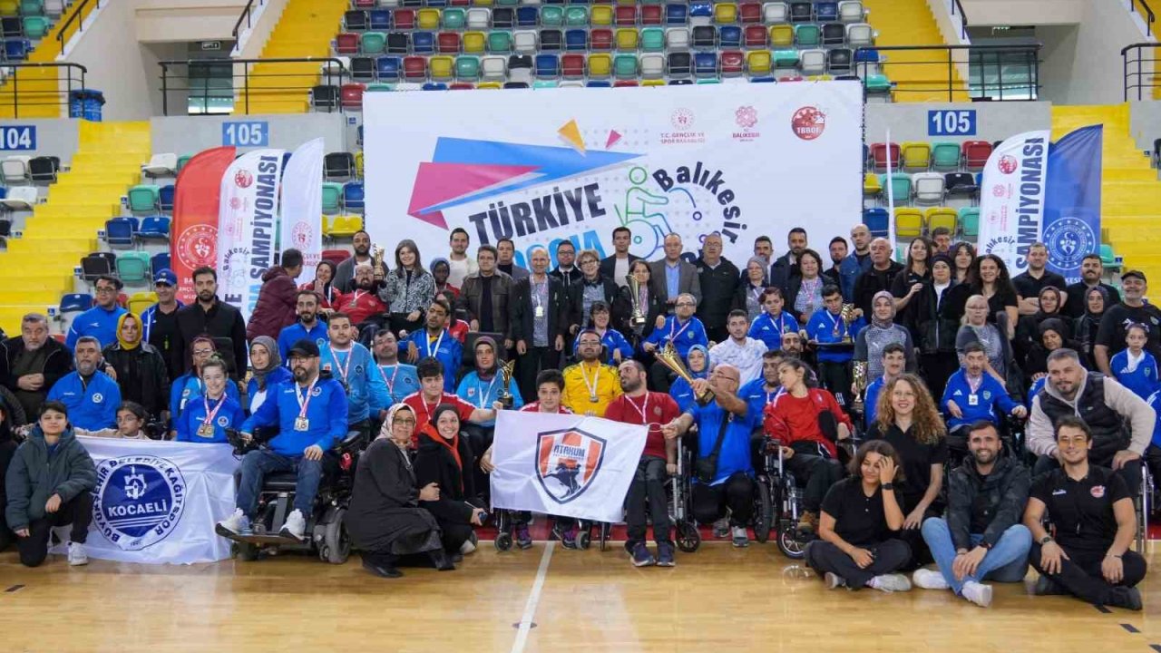 Bağcılar Boccia takımı, Türkiye şampiyonu oldu