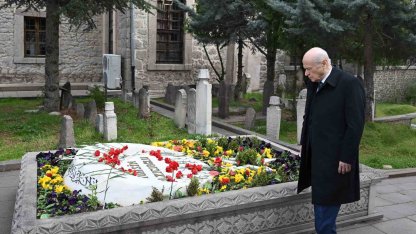Bahçeli’den merhum Muhsin Yazıcıoğlu’nun kabrine ziyaret