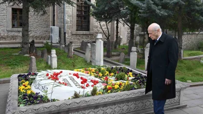Bahçeli’den merhum Muhsin Yazıcıoğlu’nun kabrine ziyaret