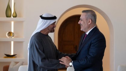 Bakan Fidan, BAE’de