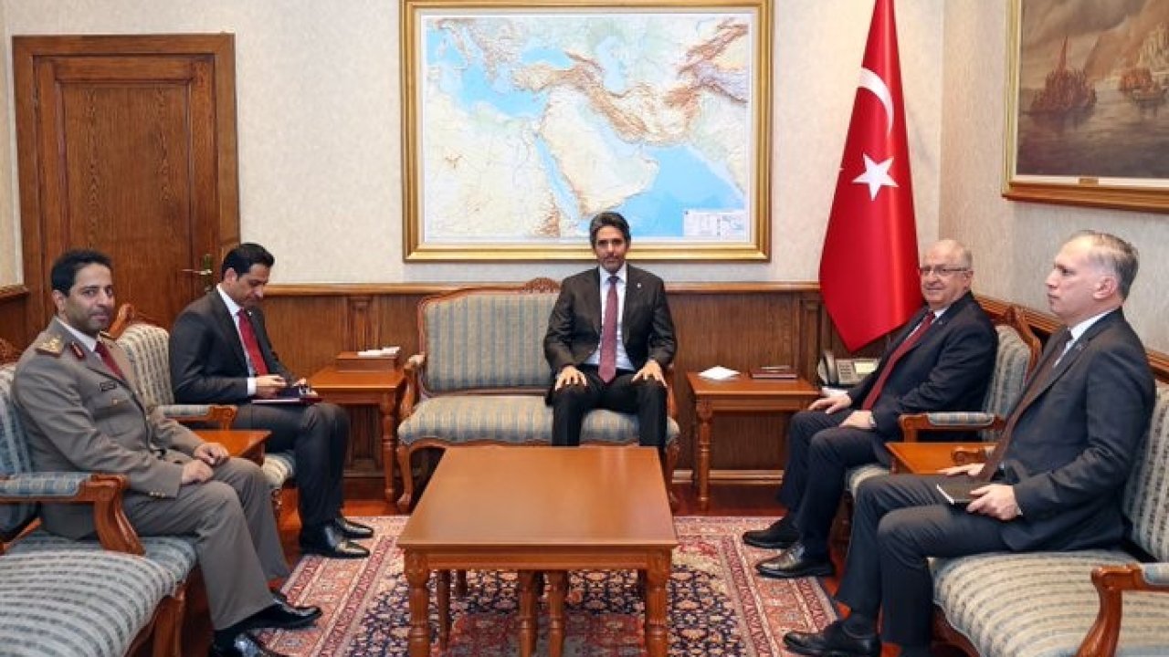 Bakan Güler, Katar Ankara Büyükelçisi Al-Henzab’ı kabul etti