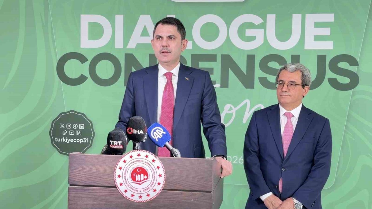 Bakan Kurum: "Ülkeler artık taahhütlerin değil, uygulamaların konuşulduğu bir COP olmasını arzu ediyor"
