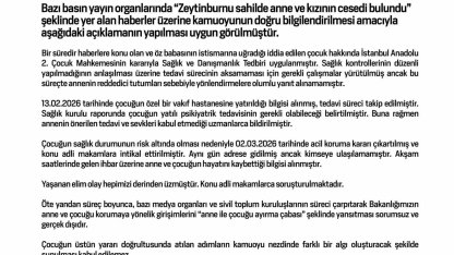 Bakanlıktan Zeytinburnu’ndaki anne ve çocuk ölümüyle ilgili açıklama