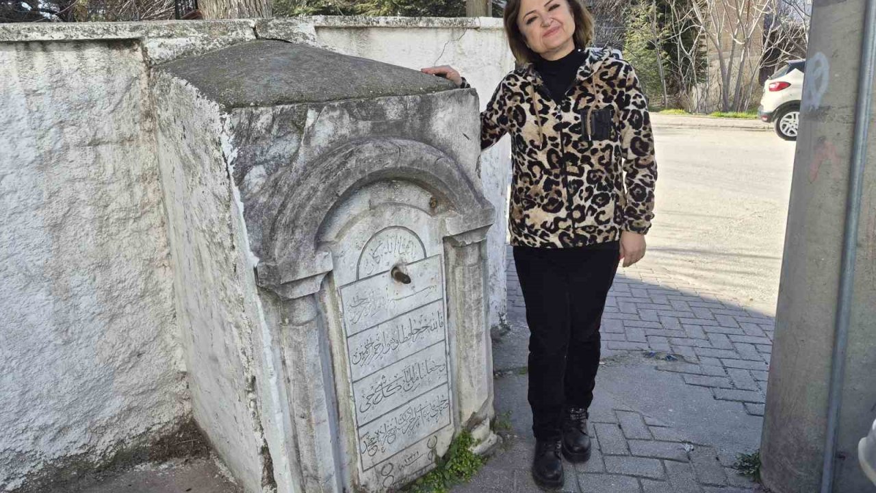 Bakımsız kalan asırlık çeşmenin restore edilmesi isteniyor