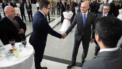 Bakırköy Adliyesinde bayramlaşma töreni