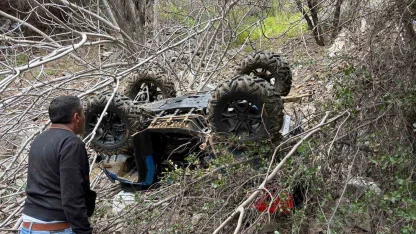 Balıkesir’de ATV kazası: 2 yaralı