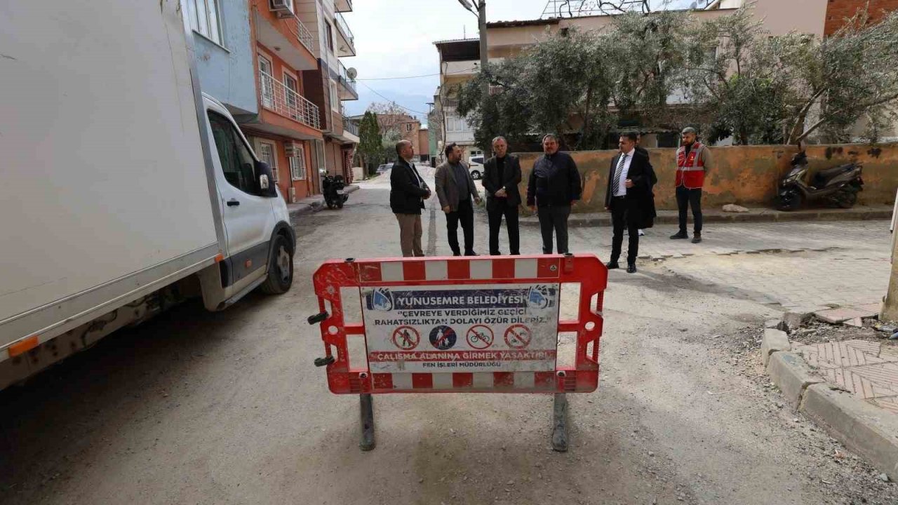 Barbaros’ta yollar yenileniyor