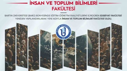 BARÜ Edebiyat Fakültesinin adı "İnsan ve Toplum Bilimleri Fakültesi" oldu