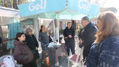 Başkan Balaban Mesir Mahallesi esnafıyla buluştu