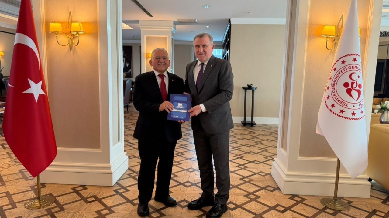 Başkan Büyükkılıç’tan Ankara çıkarması: Spor hedefleri ve yerel yönetim vizyonu masada