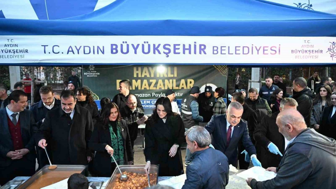 Başkan Çerçioğlu, Büyükşehir Belediyesi ve ASKİ personelleri ile iftar sofrasında buluştu