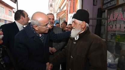 Başkan Er Arapgir’e müjde: "Çarşı meydanının altyapısını tamamladık"