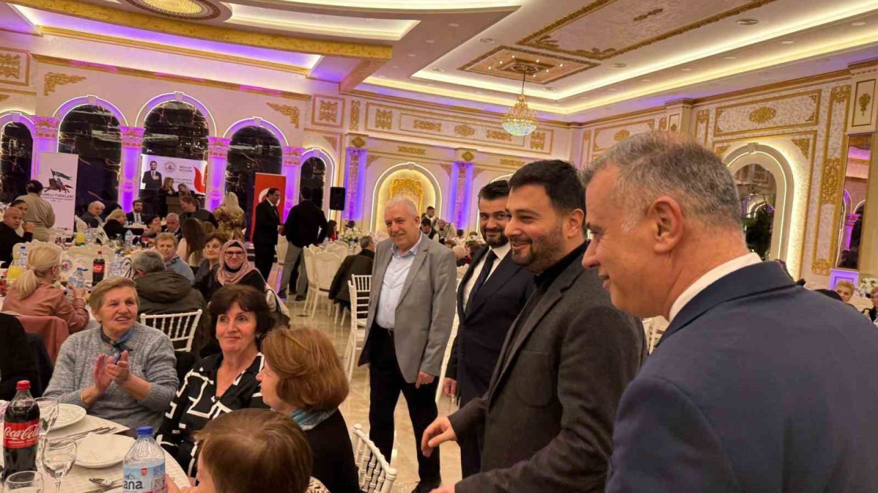 Başkan Öztekin Prizren’de Rumeli Türkleriyle aynı sofrayı paylaştı