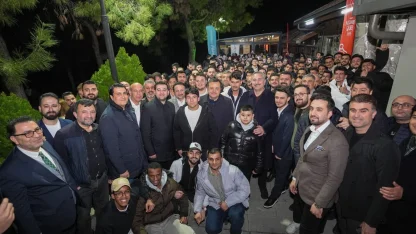 Başkan Yılmaz TÜGVA’lı gençlerle sahurda buluştu