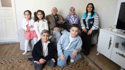 Battalgazi Belediyesi’nden çocuklarla bayram ziyareti